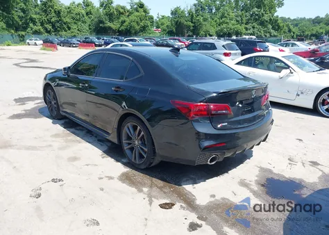 2019 Acura Tlx Tech A-Spec Pkgs из США, поврежденный, VIN 19UUB3F63KA004910